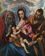 El Greco Holy Family Sweden oil painting artist